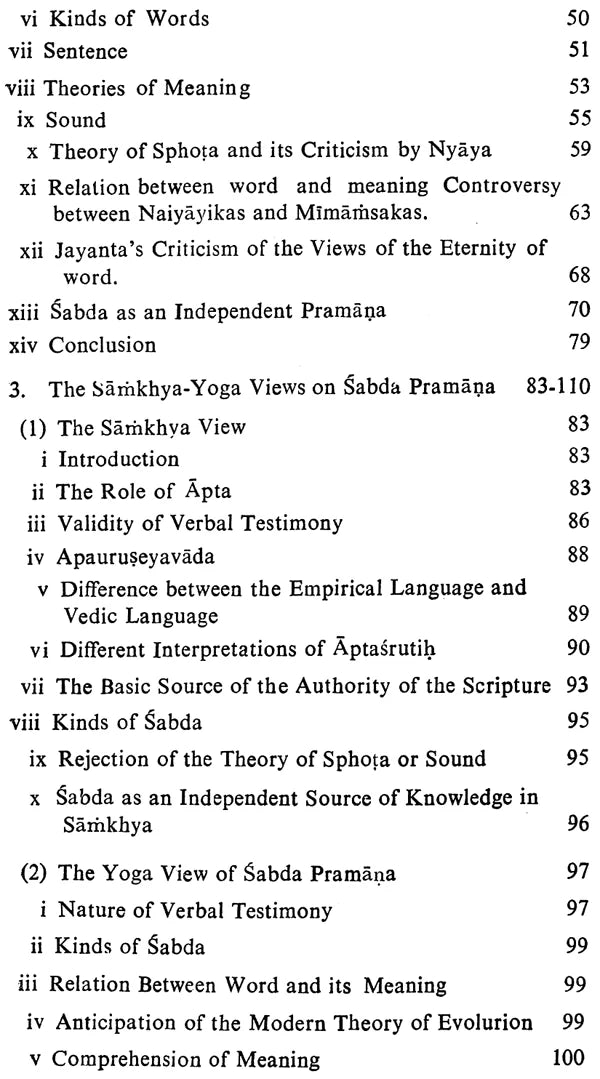 Verbal Testimony in Indian Philosophy - Retail Maharaj