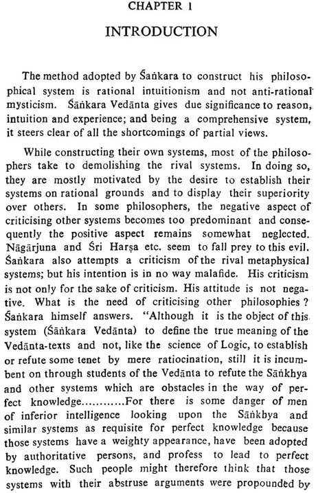 Role of Reason in Sankara Vedanta - Retail Maharaj