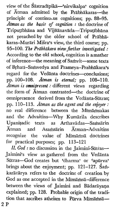 Introduction to the Purva Mimamsa (An Old Book) - Retail Maharaj