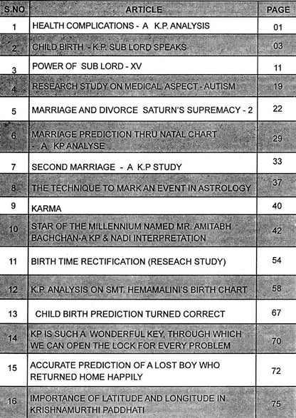 2020 KP &amp; Astrology [English] By Sothidamamani K Subramaniam