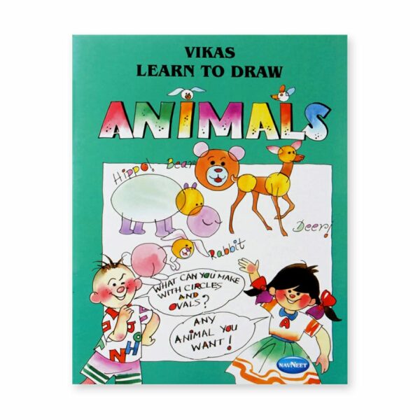 Navneet Learn to Draw Animals Book - Retail Maharaj