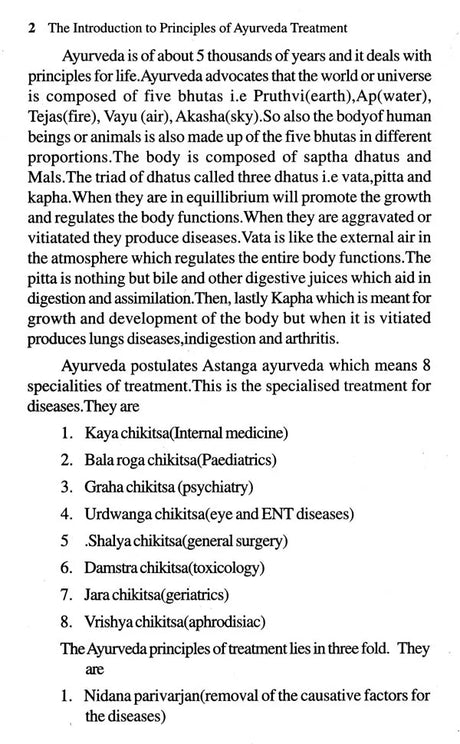 Introduction To Principles Of Ayurveda Treatment - Retail Maharaj