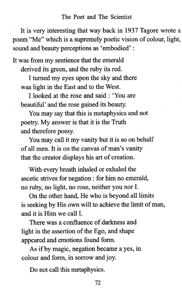 The Poet and The Scientist - Retail Maharaj