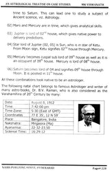 An Astrological Treatise on Case Studies [English] By MK Viswanath - Retail Maharaj