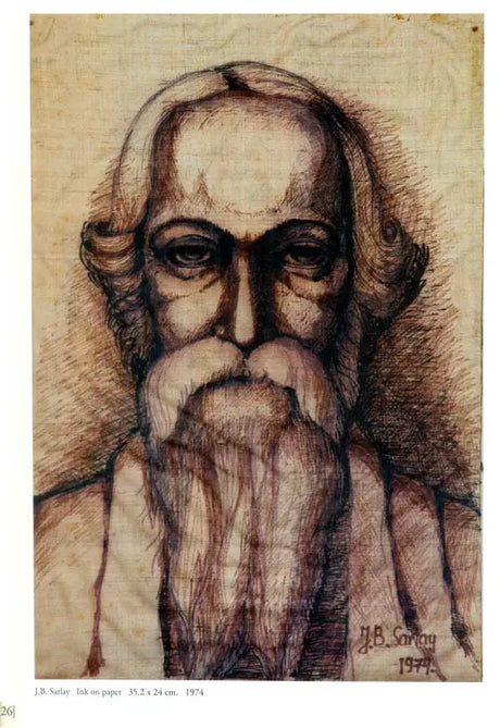 Rabindranath - Portraits and Self Portraits - Retail Maharaj