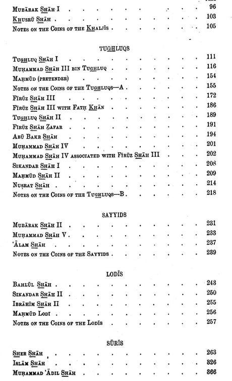 The Coinage and Metrology of The Sultans of Dehli- Incorporating A Catalogue of The Coins in the Author's Cabinet Now in The Dehli Museum - Retail Maharaj