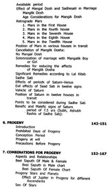 Marriage and Progeny