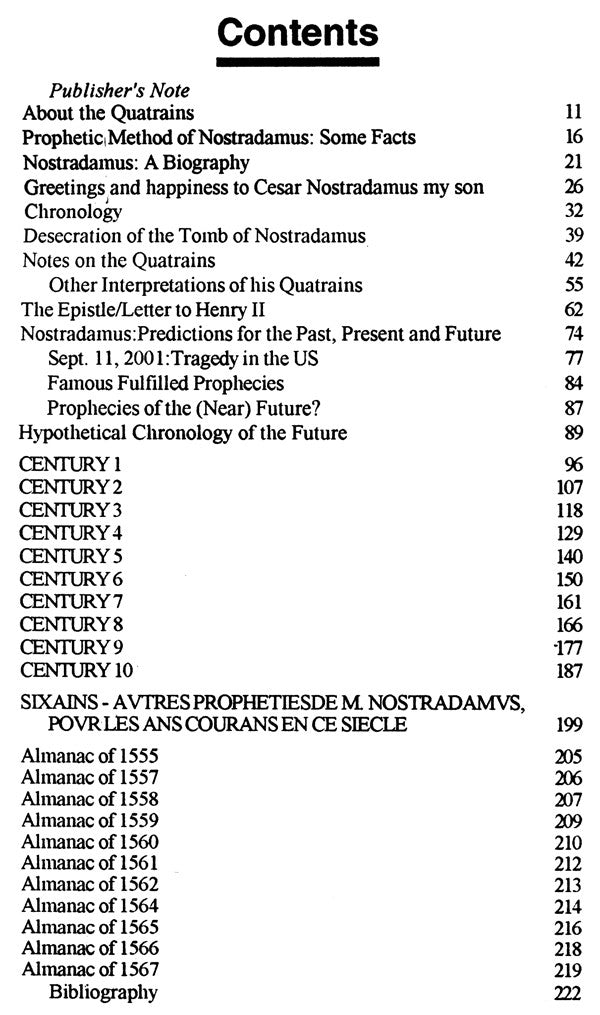 Nostradamus- History,Future and Complete Prophecies