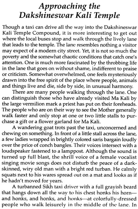Kali: The Black Goddess of Dakshineshwar [English] - Retail Maharaj