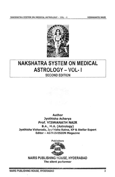 Nakshatra System on Medical Astrology- Second Edition Remedies Included (Set of 8 Volumes) - Retail Maharaj