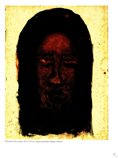 Behind The Veil: Paintings of Rabindranath Tagore Reminiscent of Jivanadevata - Retail Maharaj