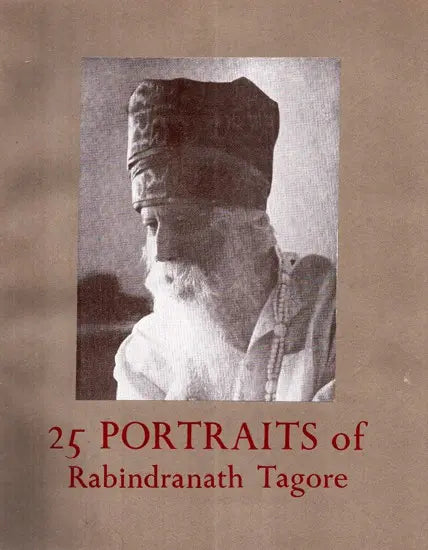 25 Portraits of Rabindranath Tagore (An Old Book) - Retail Maharaj