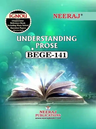 Neeraj Publication BEGE-141 Udnerstanding Prose - Retail Maharaj