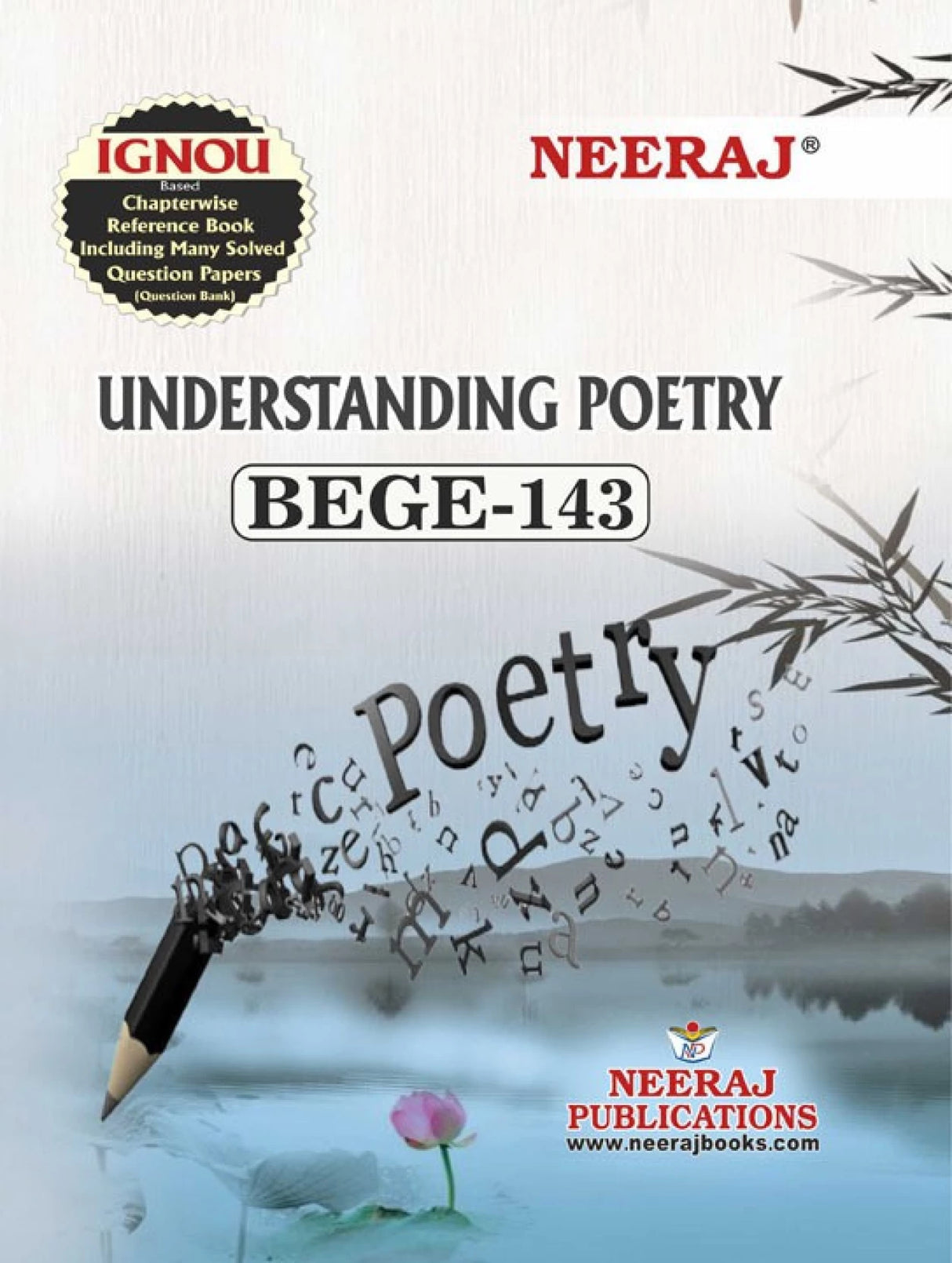 Neeraj Publication BEGE-143 Understanding Poetry - Retail Maharaj