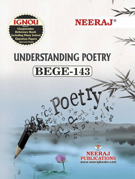Neeraj Publication BEGE-143 Understanding Poetry - Retail Maharaj