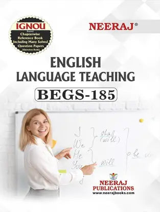 Neeraj Publication IGNOU BEGS-185 English Language Teaching - Retail Maharaj