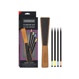 Nitram Starter Kit for Charcoal Drawing and Sketching - Retail Maharaj