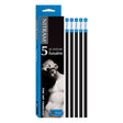 Nitram Académie Fusain H Hard Charcoal Batons 5mm Square - Retail Maharaj