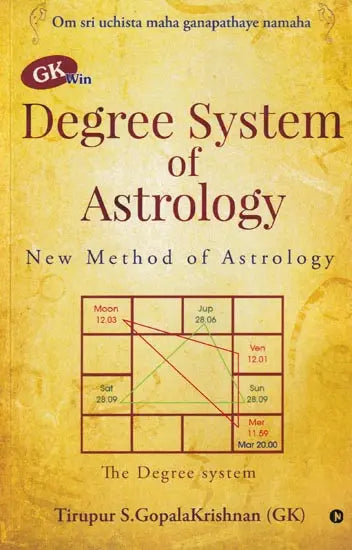 Degree System of Astrology [English] By Tirupur S GopalaKrishnan - Retail Maharaj