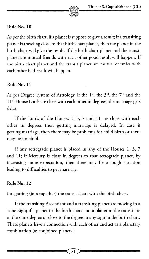 Degree System of Astrology [English] By Tirupur S GopalaKrishnan - Retail Maharaj