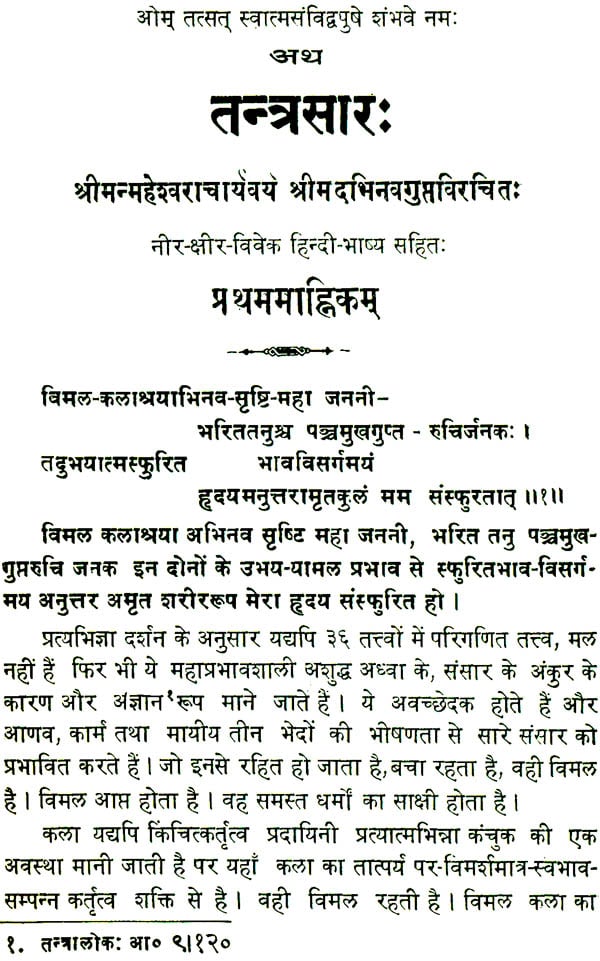 Tantrasaara (2 Volume set) [Hindi] - Retail Maharaj