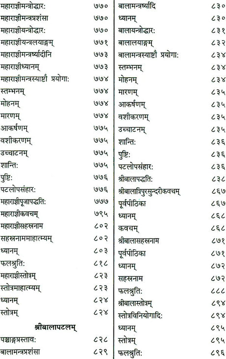 Shri Devi Rahasyam from the Rudrayamal Tantra (Set of 2 Volumes) - Retail Maharaj