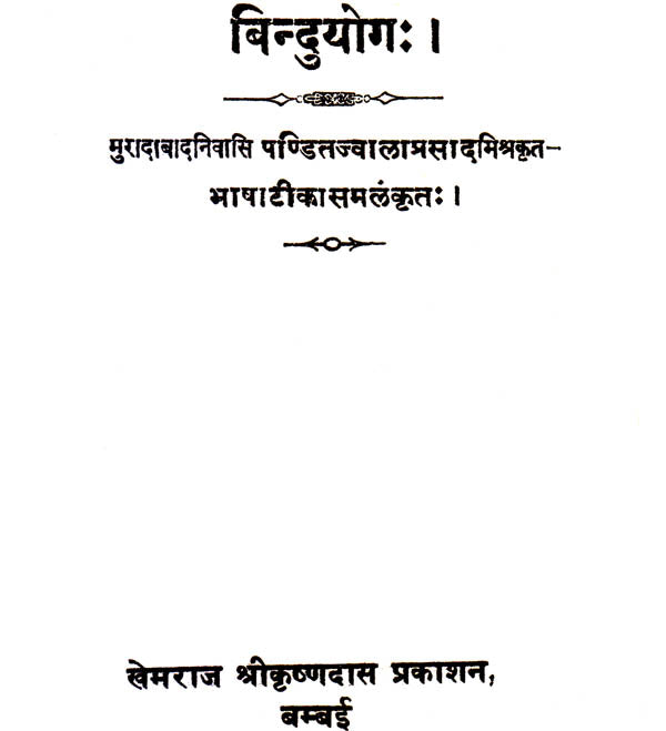 Bindu Yoga - Retail Maharaj