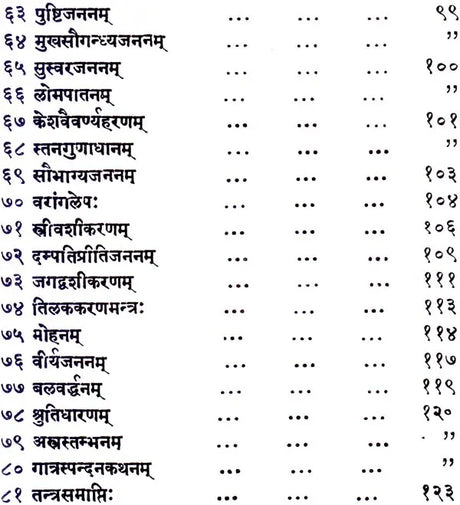 Gauri Kanchalika Tantra - Retail Maharaj