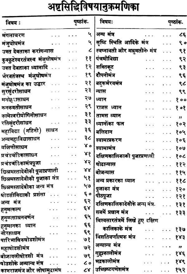 Ashta Siddhi - Retail Maharaj