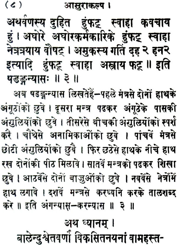 Asurikalpa of the Atharvaveda - Retail Maharaj