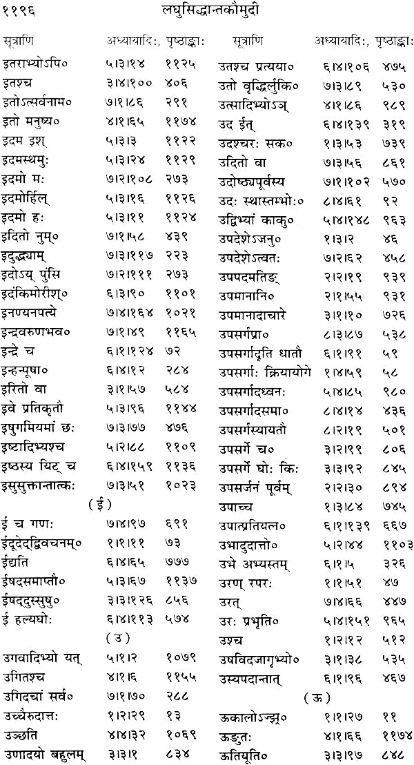 लघुसिध्दान्तकौमुदी: Laghu Siddhanta Kaumudi of Varadarajacarya (Set of Three Volumes) - Retail Maharaj