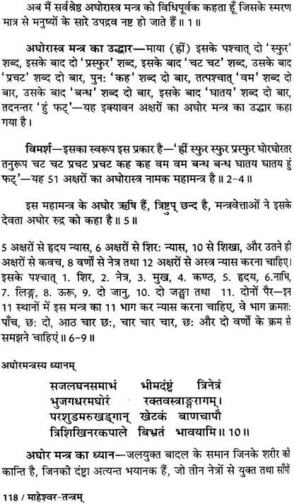 माहेश्वर तंत्र (संस्कृत एवं हिन्दी अनुवाद) - Maheshwar Tantra
