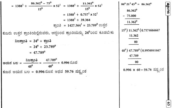 Grahagala Shadbala Mattu Bhavabal