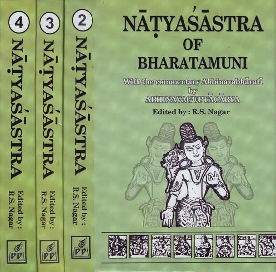 Natyasastra of Bharatamuni- With the Commentary Abhinava Bharati of Abhinava Gupta (Set of 4 Volumes) - Retail Maharaj