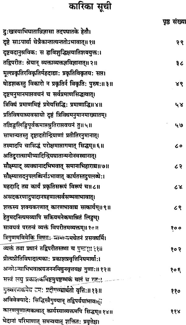 Samkhya-karika - Retail Maharaj