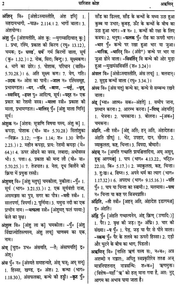 A Sanskrit and Hindi Dictionary - Retail Maharaj