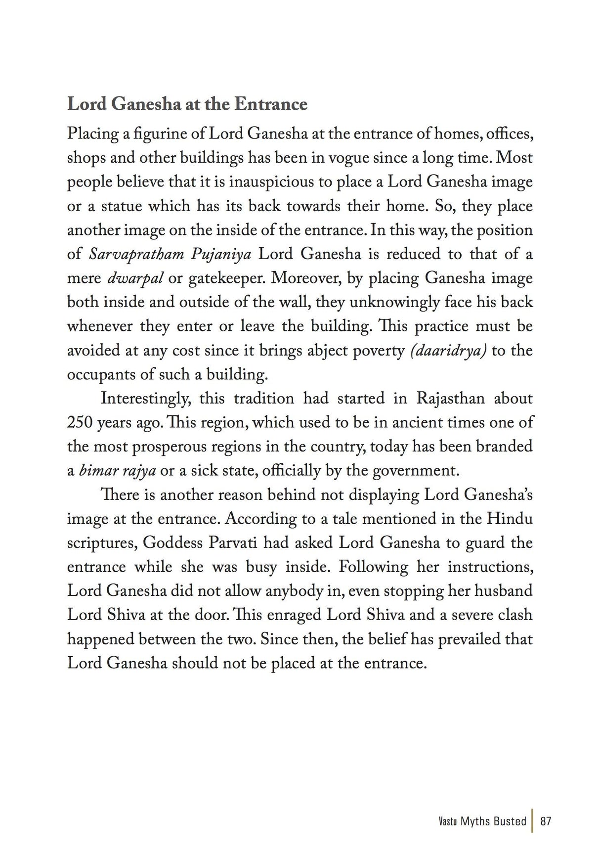 Maha Vastu - Retail Maharaj