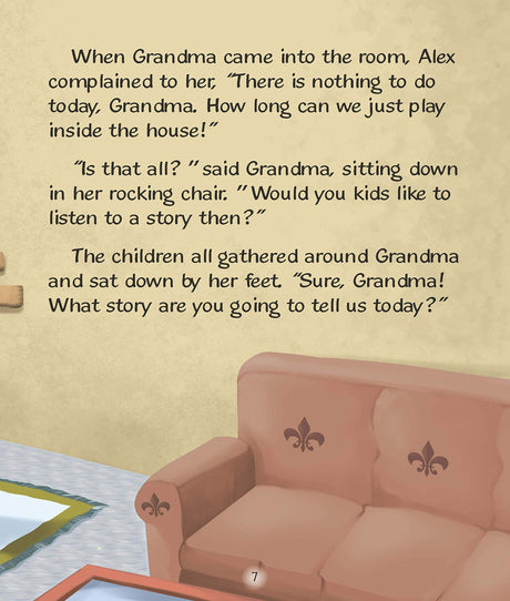 Story Book : Grandma Stories - Large Print - Retail Maharaj