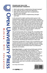 Counselling Skills for Complementary Therapists - Retail Maharaj