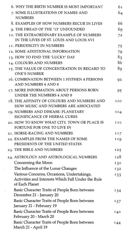 The Book of Fate and Fortune Cheiro's Numerology & Astrology [English] By Cheiro - Retail Maharaj