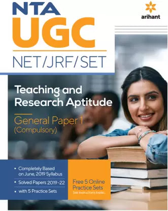 Arihant NTA UGC NET/JRF/SET Teaching & Research Aptitude General Paper - 1 - Retail Maharaj
