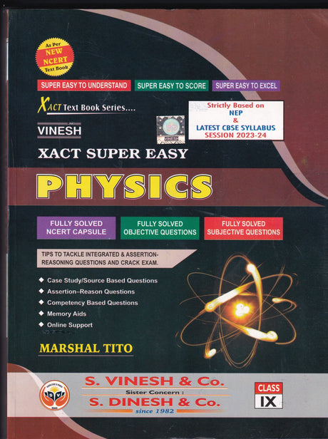 XACT Super Easy Physics For Class 9 - Retail Maharaj