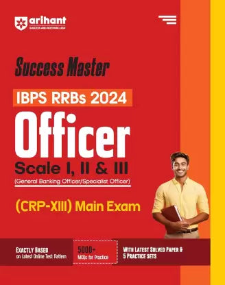 Arihant Success Master IBPS RRBs 2024 Officer Main Exam - Retail Maharaj