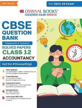 CBSE Question Bank Chapterwise and Topicwise SOLVED PAPERS_Class 12_Accountancy_For Exam 2024-25 - Retail Maharaj
