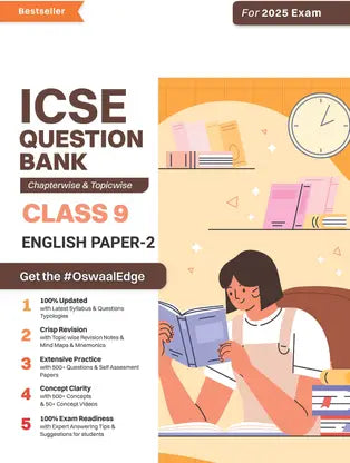 Oswaal Icse Question Bank Solved Papers | Class 9 | English-II - Retail Maharaj