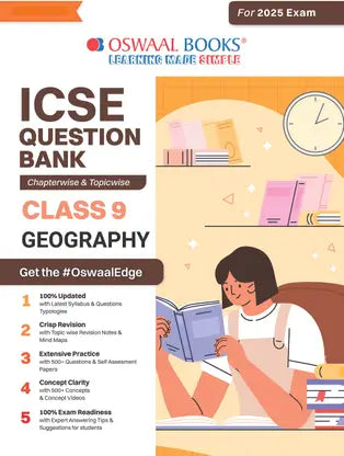 ICSE Question Bank Class 9 Geography Chap&Topicwise Solved Papers For 2025 Exams - Retail Maharaj