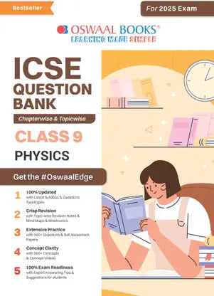 Icse Question Bank Solved Papers_class 9_physics_for Exam 2024-25 - Retail Maharaj
