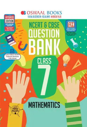 Oswaal NCERT & CBSE Question Bank Class 7 Mathematics Book - Retail Maharaj