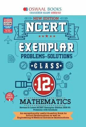 Oswaal NCERT Exemplar (Problems - solutions) Class 12 Mathematics Book - Retail Maharaj