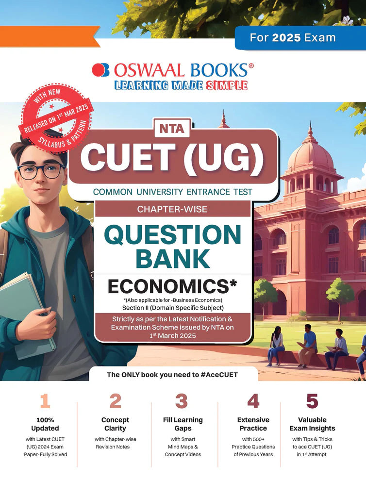 NTA CUET (UG) Chapterwise Question Bank Economics (For 2025 Exam) - Retail Maharaj